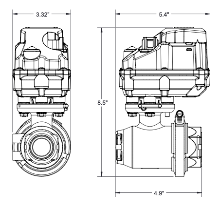 2-Way Motorized Ball Valves