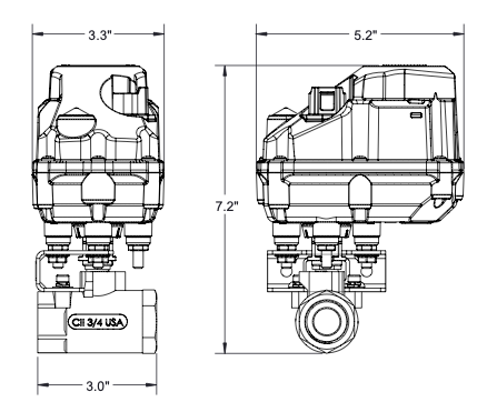 2-Way Bronze Ball Valves