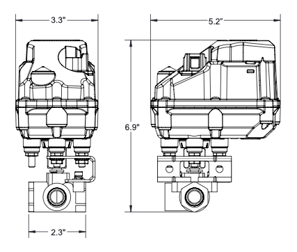 3-Way Bronze Ball Valves