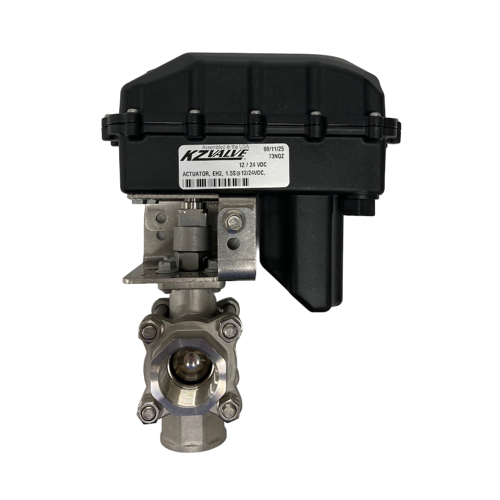 3-Way SS Bottom Load Valves